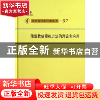 正版 能源数值模拟方法的理论和应用 袁益让著 科学出版社 978703