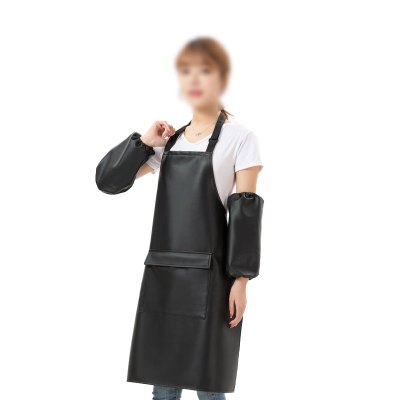 敏胤 MYF-1003 防水防油围裙 黑色