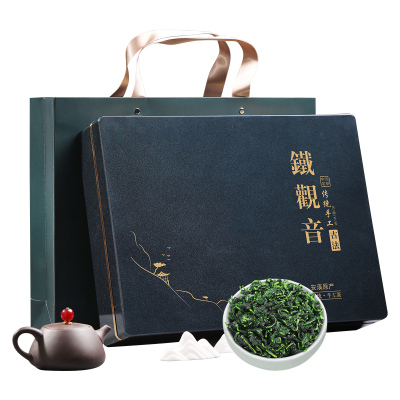 源御露安溪正宗铁观音茶叶清香型乌龙茶礼盒装敬长辈礼用佳选茶叶500g