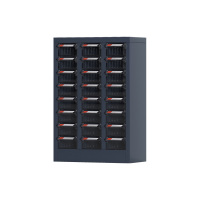 臻远 ZYLJG-W63 零件柜 24抽透明无门中号 465*220*666