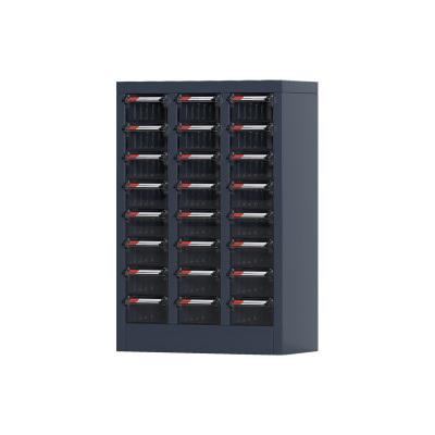 臻远 ZYLJG-W63 零件柜 24抽透明无门中号 465*220*666