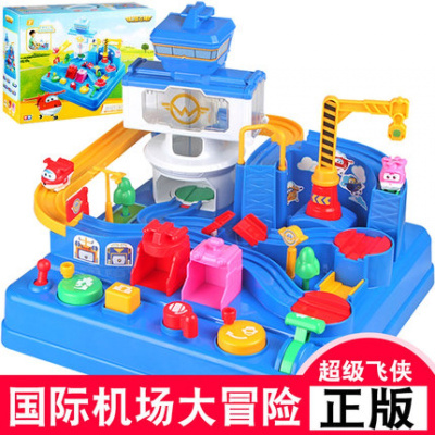 超级飞侠7装备玩具大号声光乐迪变形机器人多多小爱米莉5雪儿巴奇超级飞侠机场大冒险-