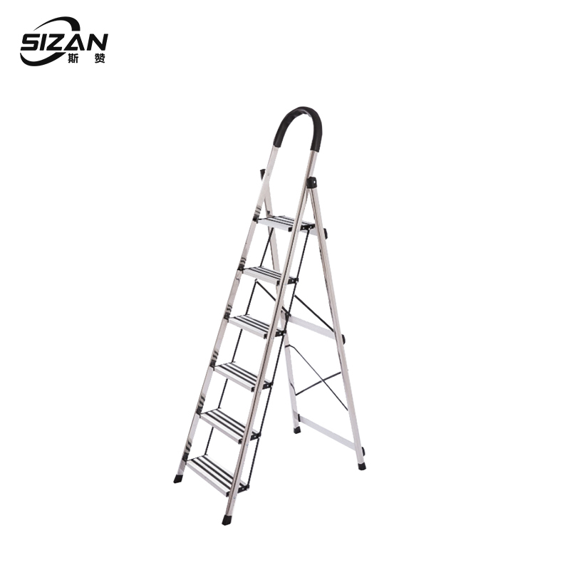 斯赞 折叠爬梯 六步梯 把