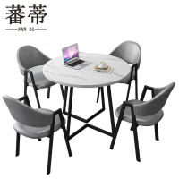 蕃蒂会客桌椅90*75cm套