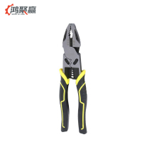 鸿聚赢 钢丝钳 8寸 黑黄色 把