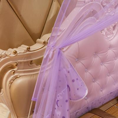 美帮汇免安装蒙古包蚊帐1.8米双人单人1.5m家用加密加厚有底1.0学生宿舍