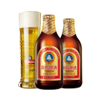 青岛啤酒(TSINGTAO)金质 小棕金 11度 296ml*24瓶(电商专享)