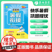 2025秋季 实验班提优训练暑假衔接版 二升三年级语文 人教版