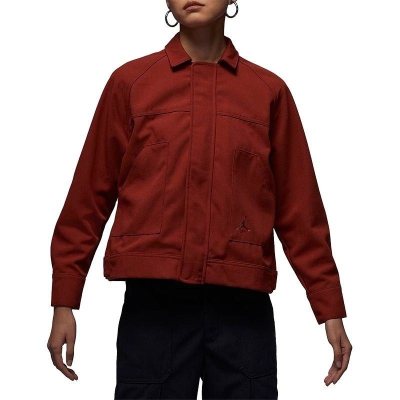 NIKE耐克外套运动休闲舒适翻领女装夹克FN5351-615 D