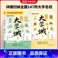 [全套5册❤竖立名校目标]学霸大学城+名校目标墙 全国通用 [正版]学霸大学城上下册走进大学城2024高考志愿填报指南9