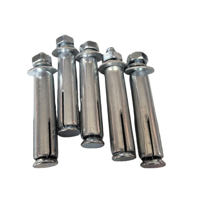 vzi 蓝白锌镀锌膨胀螺栓 M6*60(50个) 包