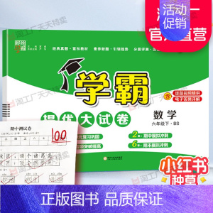 六年级下]数学-北师版 淘精选官方认证丨该商品正版 [正版]2024秋学霸提优大试卷一二三四五六年级上册下册小学