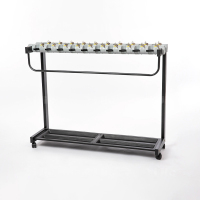 翌嘉YJ4122866 雨伞架大容量伞架商用酒店铁艺含锁雨伞收纳架 20头