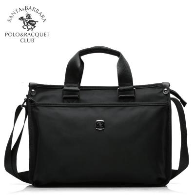 圣大保罗手提包男休闲男包斜跨单肩包帆布大容量电脑包公文商务包新款正品情人节礼物新年礼物