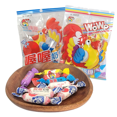 喔喔原味奶糖袋装100g婚庆结婚喜糖砂质型糖果年货休闲零食品