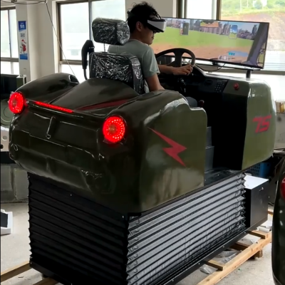 WZJOLEE乔立汽车 驾驶模拟器曲面屏三轴 动感VR款驾驶模拟特情处置训练平台