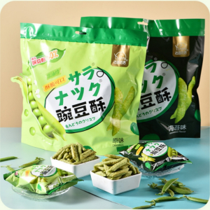 原味+海苔味 豌豆酥荷兰豆150g袋装豌豆脆豌豆酥薯片零食大礼包零食即食官方正品