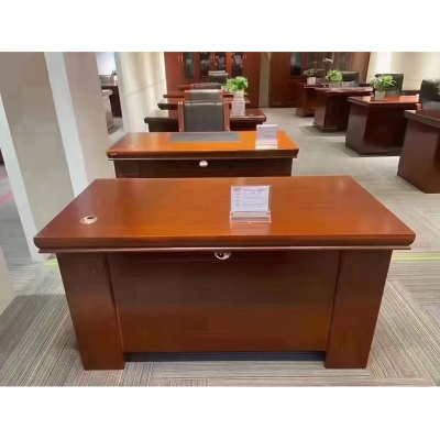 匡大中式油漆办公桌1.4米职员桌电脑桌 LN-CT1407 (1400W*700D*760H)