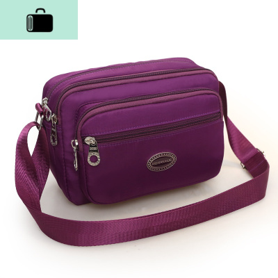 单肩包新款潮多隔层斜挎包户外做生意包男女多动能收钱包收银包包NEW LAKE女士单肩包