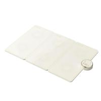 苏泊尔(SUPOR)可折叠4档调温热菜板保温板暖菜板 家用方形调温饭菜保温板 智能触控防水面板BF6040P808D 白