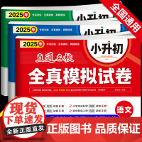 2025小升初真题卷语文数学英语必刷题配套人教版小学毕业升学总复习资料六年级下册试卷测试卷全套专项训练名校模拟分班考试卷