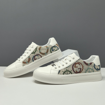 男生真皮板鞋男款潮流百搭欧洲站小众男士免系带轻奢一脚蹬懒人鞋