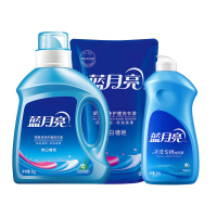 蓝月亮亮白自然1kg+亮白自然袋500g+手洗神器500g