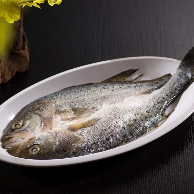 赛卡伊 七星鲈鱼开背鲈鱼调味海鲈鱼腌制生鲜新鲜开背鱼 一条装 [400