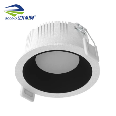 铂锜澳 风云筒灯 85*45mm-7w-黑杯中性光 个