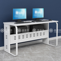 鑫星奈XXN3111616 钢架电脑桌培训桌机房电脑桌学习桌课桌 双人位D款