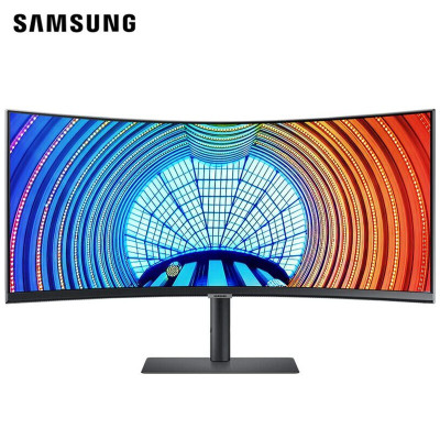 三星（SAMSUNG）34英寸超宽2K1000R曲率FreeSyncType-c90W可壁挂旋转升降S34A650UXC