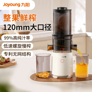九阳(Joyoung)原汁机三段压榨家用多功能大口径电动冰淇淋机冷压榨果汁榨汁机渣汁分离Z12-LZ566