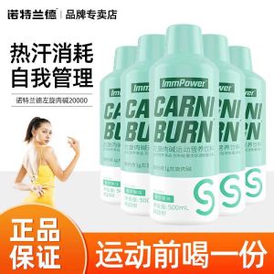诺特兰德 500ml*9瓶 左旋肉碱2万运动营养饮料男女跑步健身控燃体脂左旋20000官方正品旗舰店