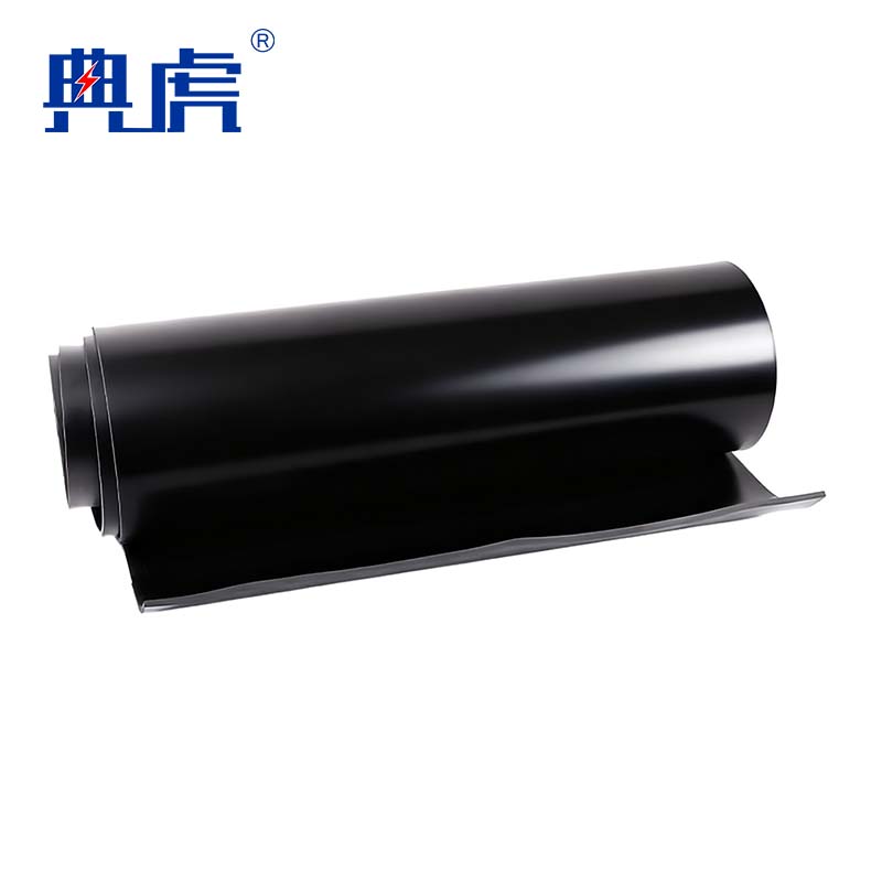 典虎 绝缘胶皮地垫 黑色平面10mm 块