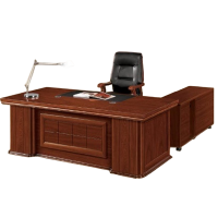 大央班台/办公桌B-15221 2200W*1100D*760H 办公桌员工位单人办公桌组合简约现代办公室老板桌子