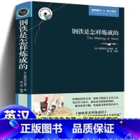 钢铁是怎样练成的 双语版 [正版]图书钢铁是怎样炼成的(英汉对照)中英英汉对照双语互译对译外国世界文学名著小说书籍中