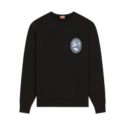 高田贤三(Kenzo)纯棉长袖圆领运动卫衣男款时尚百搭胸前刺绣休闲