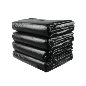 铁驰 黑色平口塑料袋 1100*800mm 个