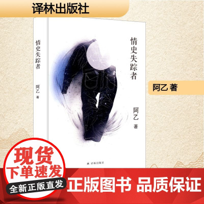 情史失踪者 阿乙 著 中国现当代文学 文学 译林出版社