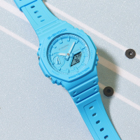 CASIO旗舰店卡西欧手表男g-shock新年送礼新款男士非机械八角八王子运动潮流防水学生电子石英表男 GA-2100