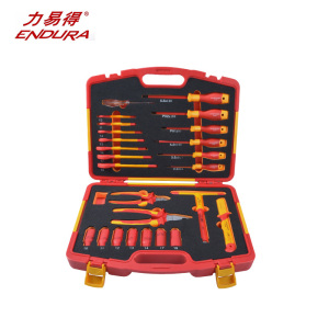 力易得 25件VDE绝缘工具组套维修组套手动工具组套E1182