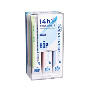 BOP波普专研茶爽清新漱口水混合茶味11ml*20条