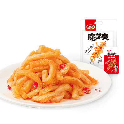 卫龙辣条魔芋爽12小包香辣味麻辣味酸辣味混合魔芋爽香辣味