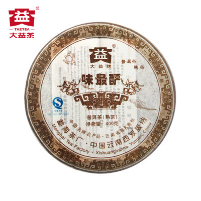 2007年味最酽熟茶400g(701批次)