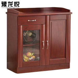豫龙悦木质茶水柜
