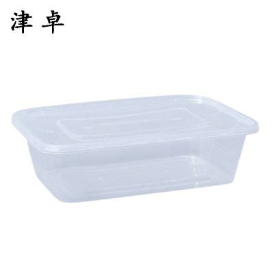 津卓 一次性餐盒方形餐盒 650ml方形带盖 箱