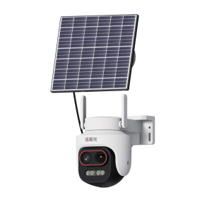 小湃Z4D太阳能监控摄像头4G免流量户外免插电远程360度高清全彩夜视