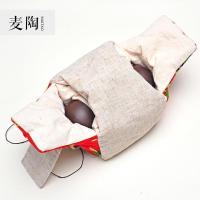 美帮汇一壶两杯旅行茶具收纳包 紫砂西施壶茶杯功夫茶具套装