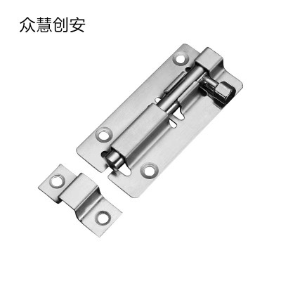 众慧创安 不锈钢插销 门栓门扣门销 6寸 个