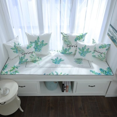 家柏饰(CORATED)北欧高密度乳胶飘窗垫窗台垫定做榻榻米阳台海绵垫沙发毯坐垫 清寻 8cm飘窗垫